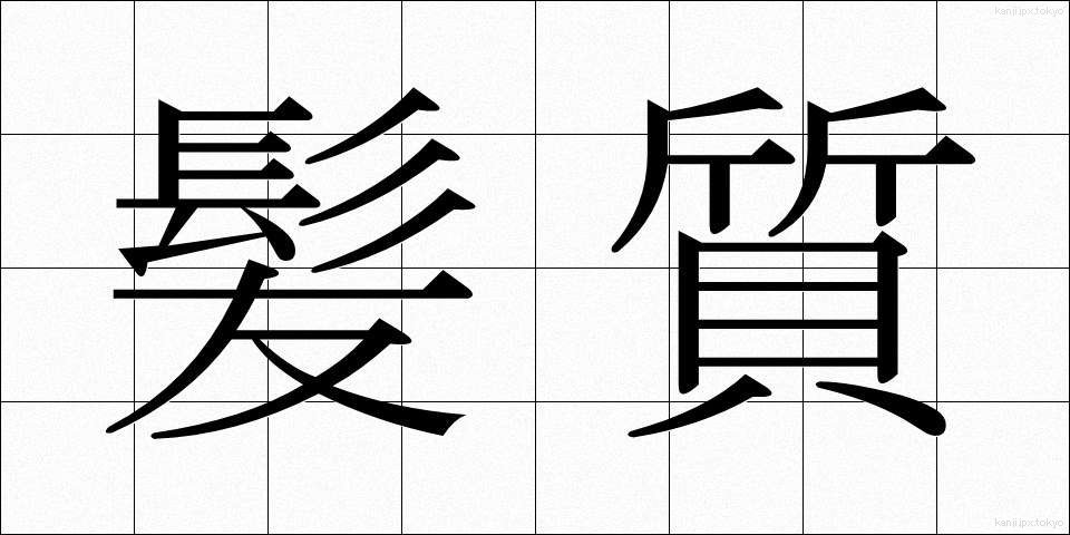 髪質 (かみしつ)