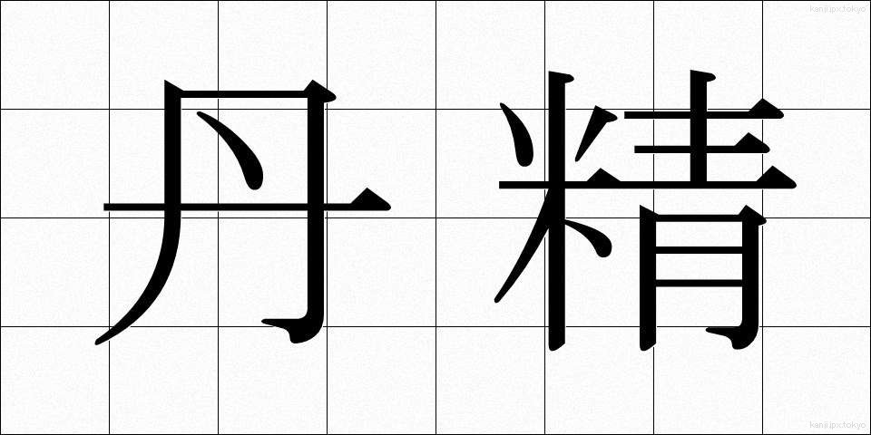 丹精 (たんせい)