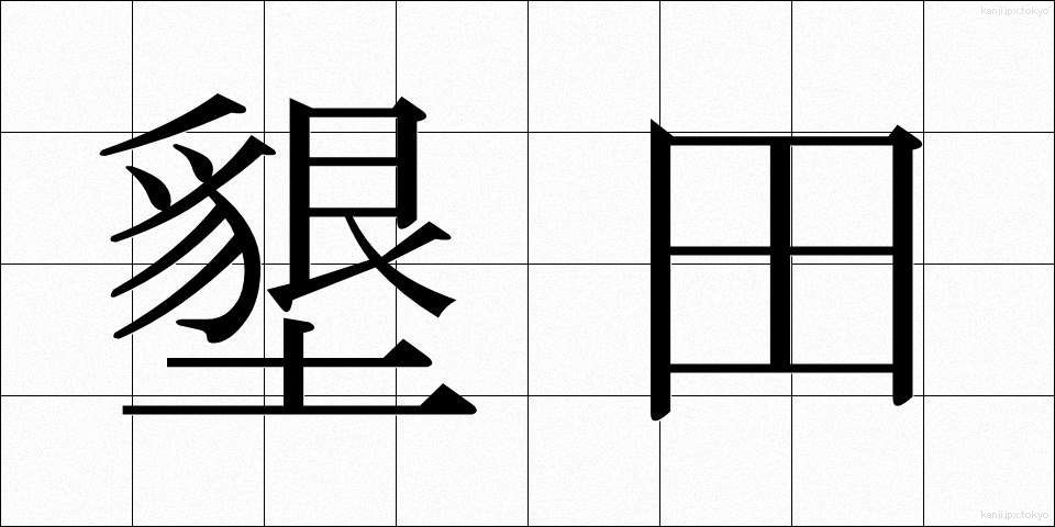 墾田 (こんでん)