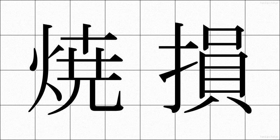 焼損 (しょうそん)