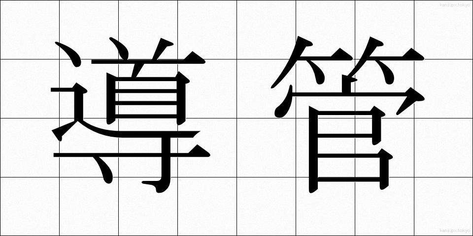 導管 (どうかん)