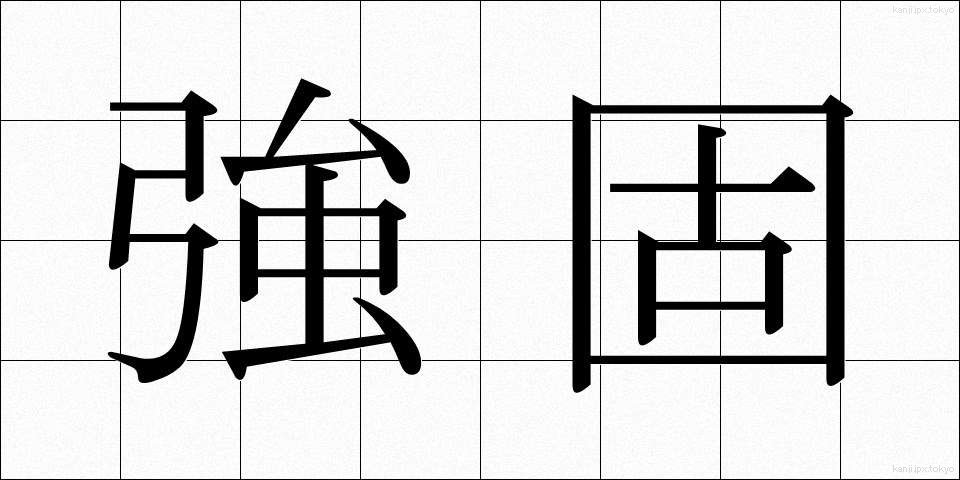 強固 (きょうこ)