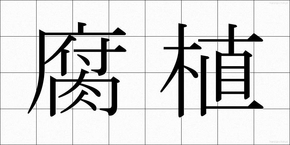 腐植 (ふしょく)