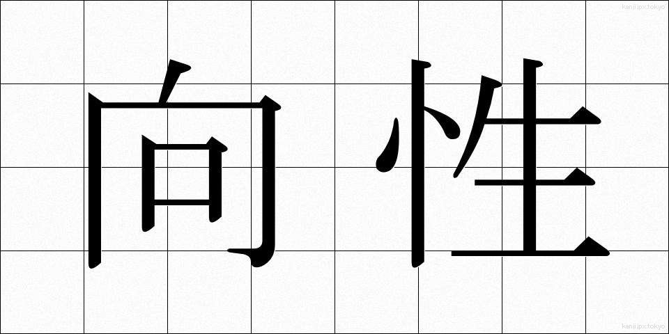 向性 (こうせい)