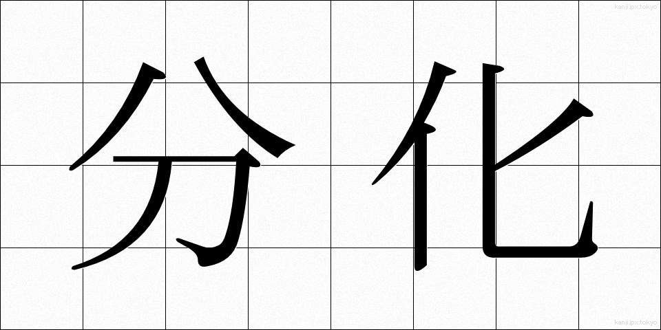 分化 (ぶんか)
