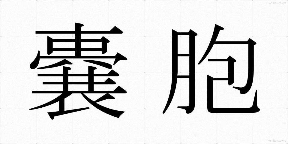 嚢胞 (のうほう)