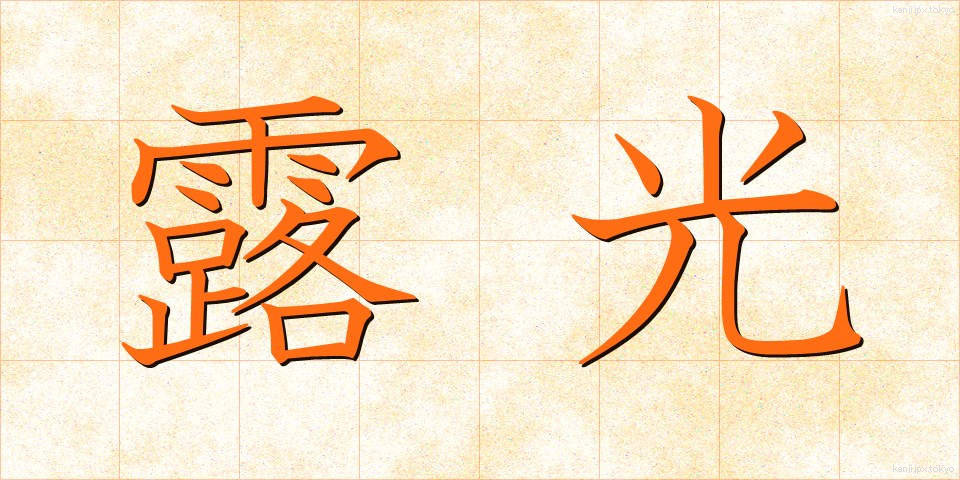 露光 (ろこう)