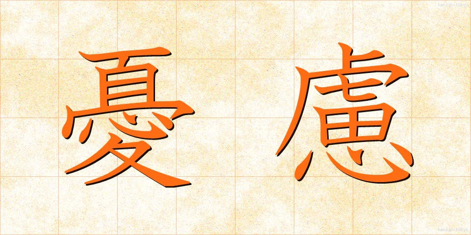 憂慮 (ゆうりょ)