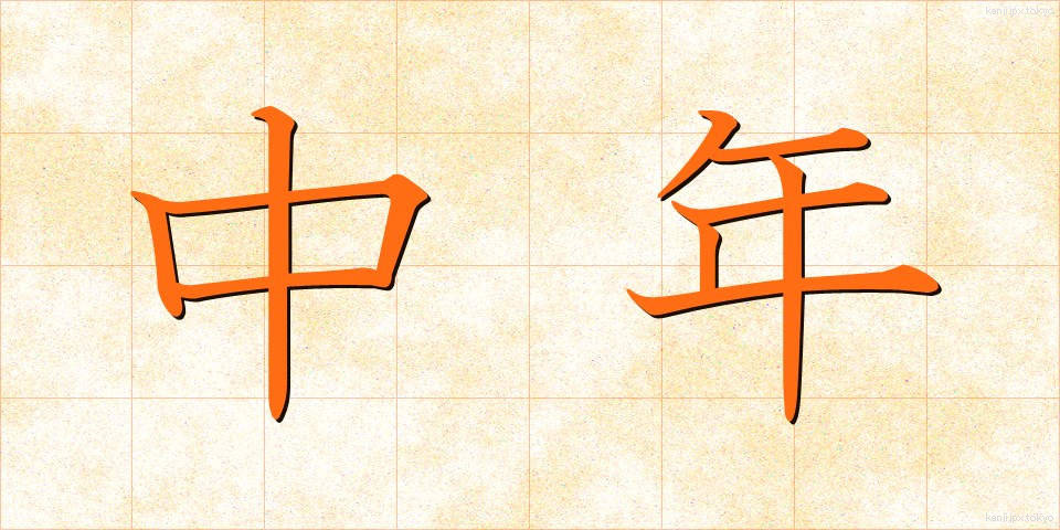 中年 (ちゅうねん)