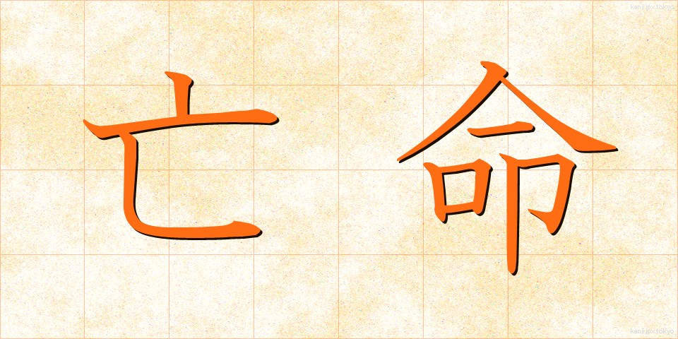 亡命 (ぼうめい)