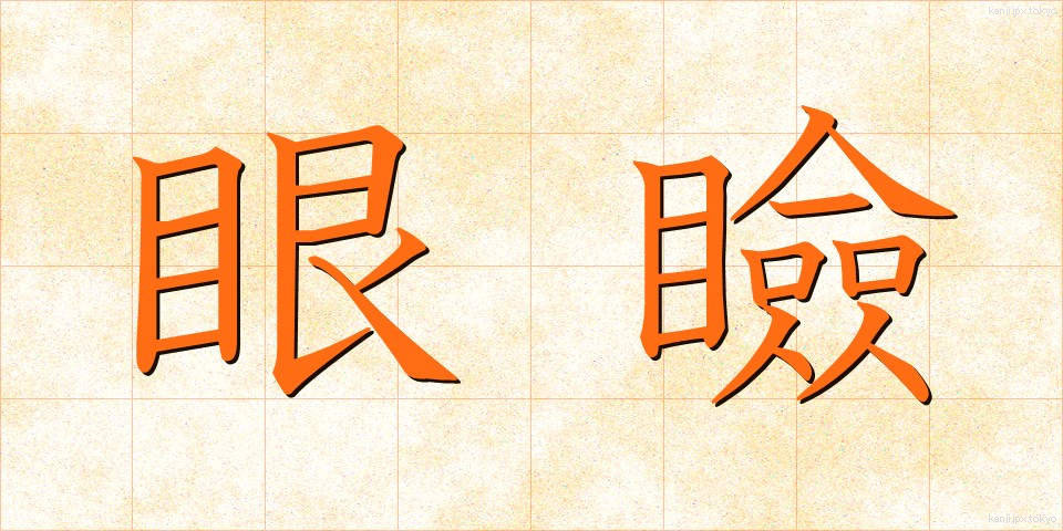 眼瞼 (がんけん)