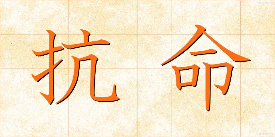 抗命 (こうめい)
