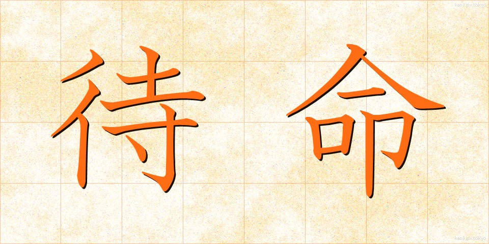 待命 (たいめい)