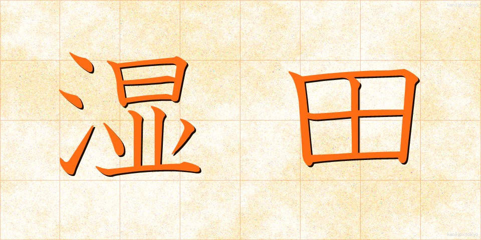 湿田 (しつでん)