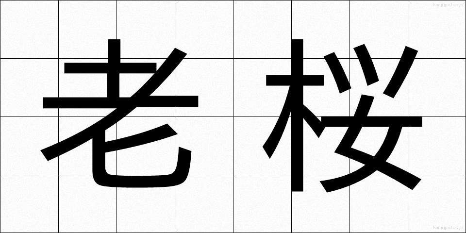 老桜 (ろうおう)