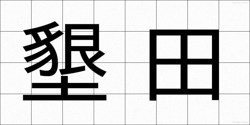 墾田 (こんでん)