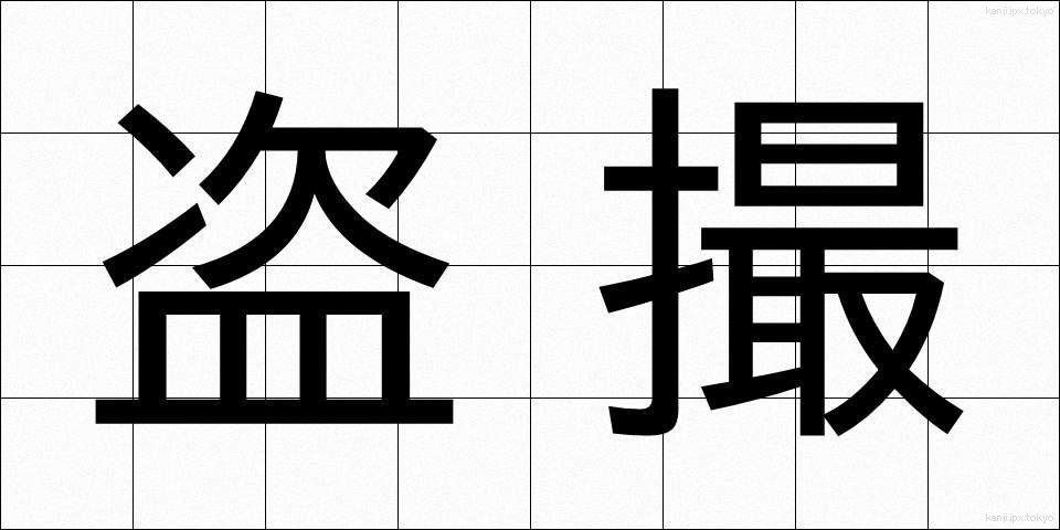 盗撮 (とうさつ)