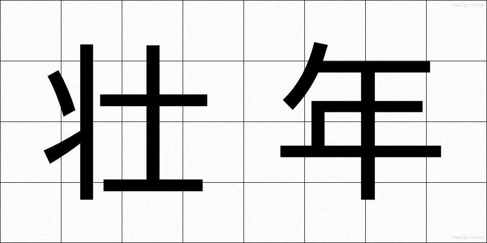 壮年 (そうねん)