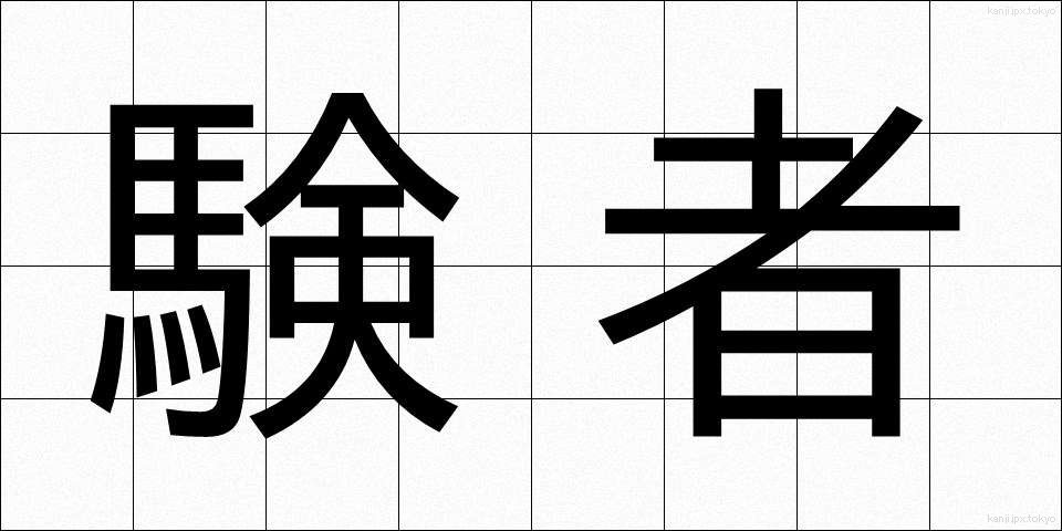 験者 (けんじゃ)