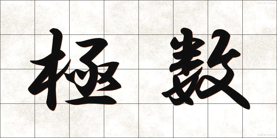 極数 (きょくすう)