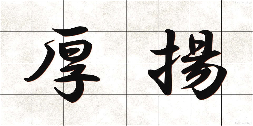 厚揚 (あつあげ)