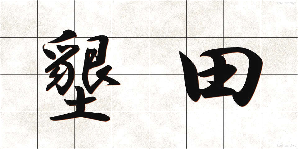 墾田 (こんでん)