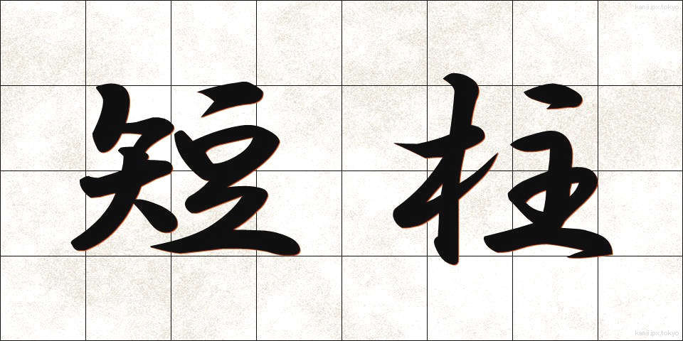 短柱 (たんちゅう)