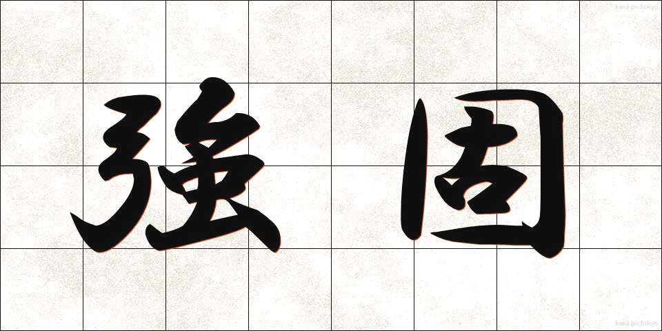 強固 (きょうこ)