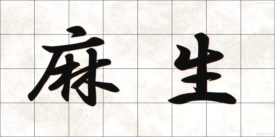 麻生 (あそう)