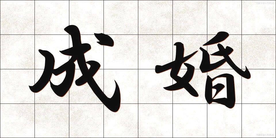 成婚 (せいこん)