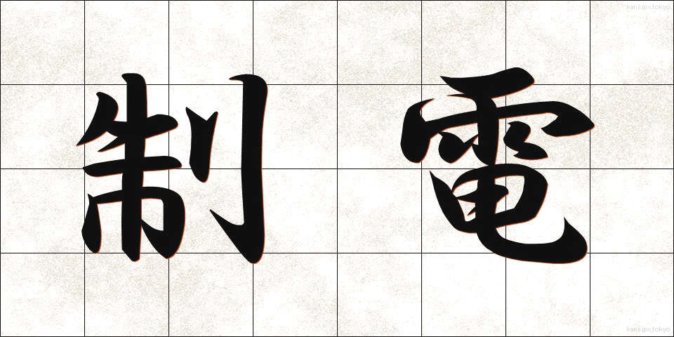制電 (せいでん)