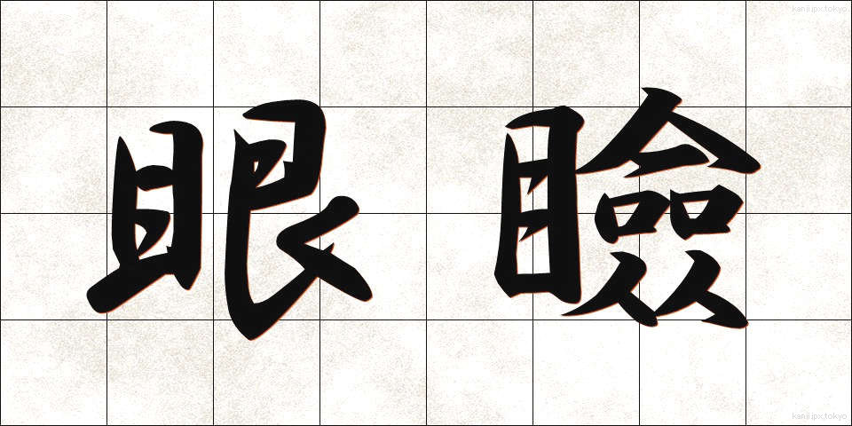 眼瞼 (がんけん)