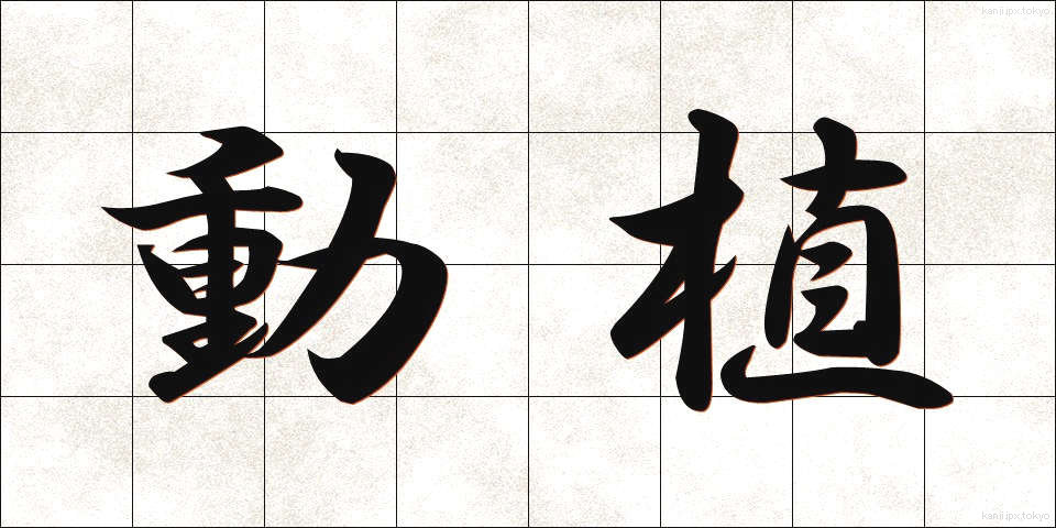 動植 (どうしょく)