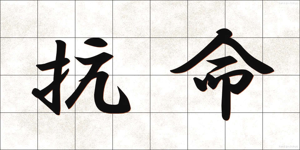 抗命 (こうめい)