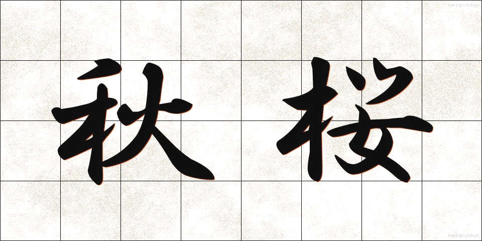 秋桜 (こすもす)