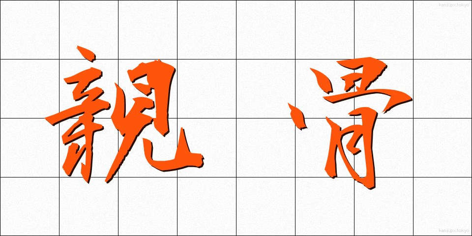 親骨 (おやぼね)