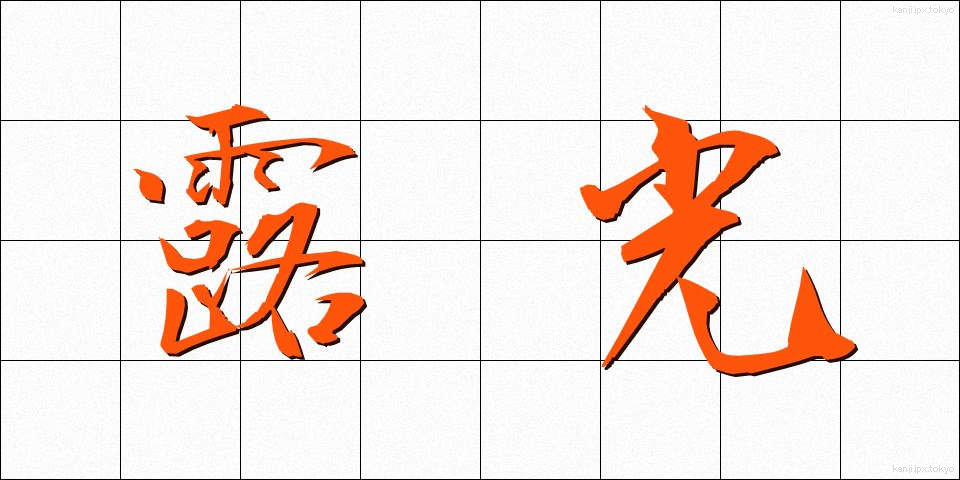 露光 (ろこう)