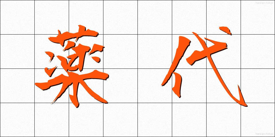 薬代 (やくだい)