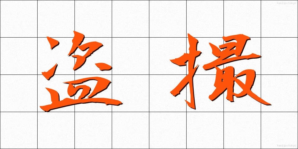 盗撮 (とうさつ)