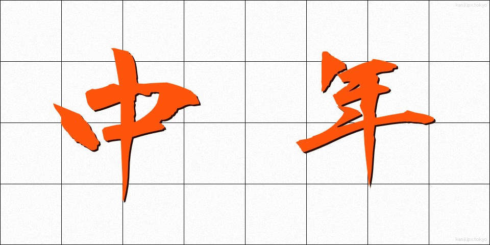 中年 (ちゅうねん)