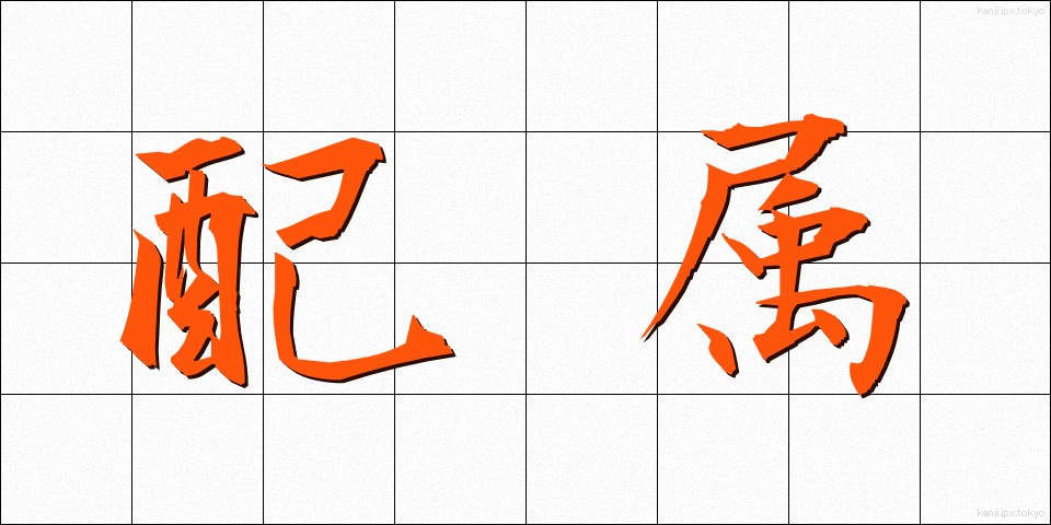 配属 (はいぞく)