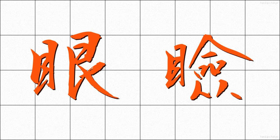 眼瞼 (がんけん)