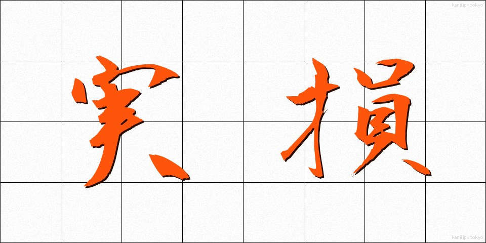 実損 (じっそん)