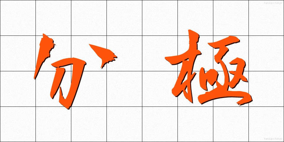 分極 (ぶんきょく)