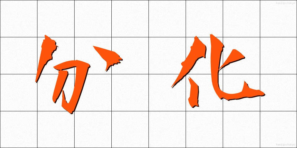 分化 (ぶんか)