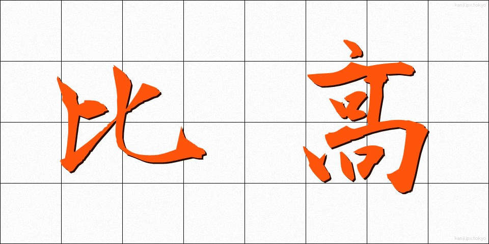 比高 (ひこう)