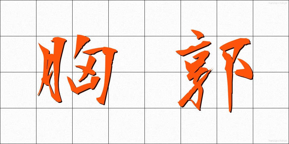胸郭 (きょうかく)