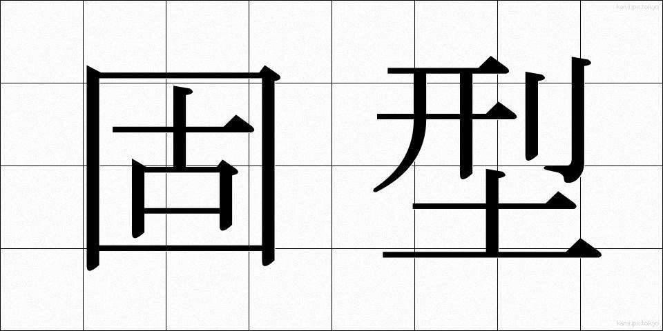固型 (こけい)