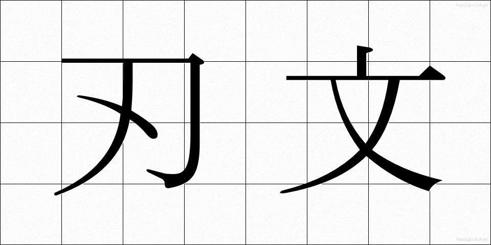 刃文 (はもん)
