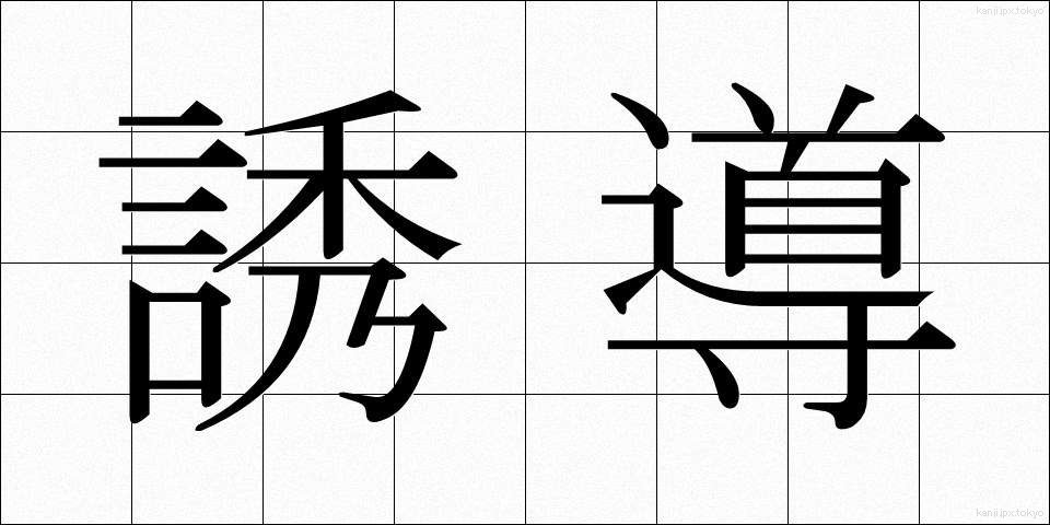 誘導 (ゆうどう)